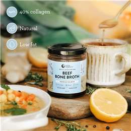 Nutra Organics Nước luộc xương bò tự nhiên 190g