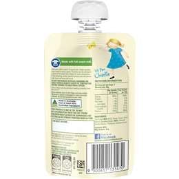 Heinz Little Kids Vanilla Custard Túi Đựng Thực Phẩm Cho Bé 1-3 Tuổi 120g