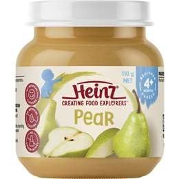 Heinz Baby Food Pear Puree 4 tháng trở lên 110g