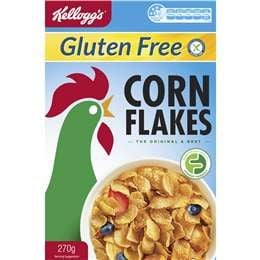 Ngũ cốc ăn sáng không chứa gluten Kellogg's Corn Flakes 270g