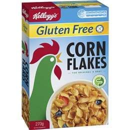 Ngũ cốc ăn sáng không chứa gluten Kellogg's Corn Flakes 270g