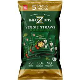 Ống Hút Veggie Infuzions 5 Gói