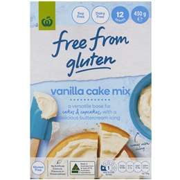 Woolworths Free From Gluten Hỗn Hợp Bánh Vani 430g