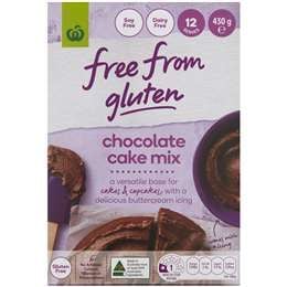 Hỗn hợp bánh sô cô la không gluten Woolworths 430g