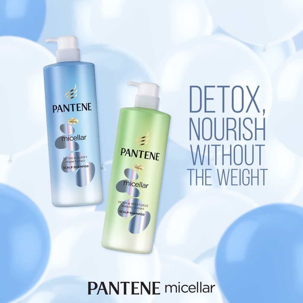 Dầu xả Pantene Pro V Blends Micellar Aloe 530ml