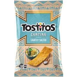 Bánh ngô Tortilla Tostitos Cantina muối nhẹ 175g