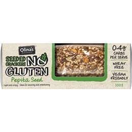 Bánh quy giòn không chứa gluten Olina's Pepita Seed 100g