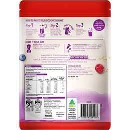 Uncle Tobys Goodness Shake Mix Berry 140g
