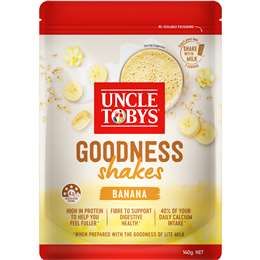 Chuối lắc Uncle Tobys Goodness 140g
