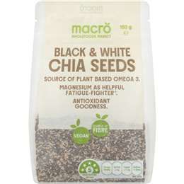 Hạt Chia Macro Đen Trắng 150g