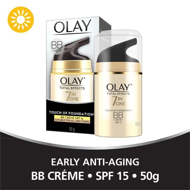 Kem nền Olay Total Effects 7 in One Touch BB Crème SPF 15 50g