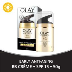 Kem nền Olay Total Effects 7 in One Touch BB Crème SPF 15 50g