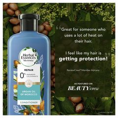 Dầu xả phục hồi tóc Herbal Essences Bio Renew Argan Oil 400ml