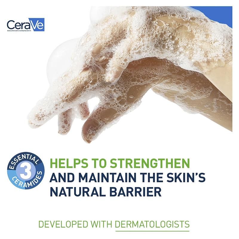 Sữa rửa mặt tạo bọt dưỡng ẩm CeraVe 473ml