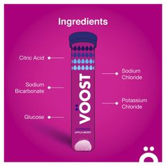 Viên sủi Voost Hydrate Apple + Berry 60 viên Kích thước độc quyền