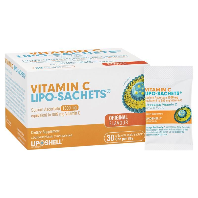 Lipo-Sachets Vitamin C Original 5g 30 Gói