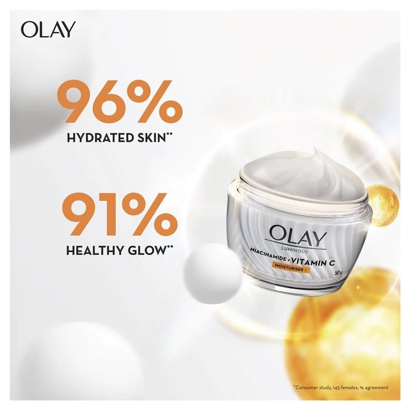 Kem dưỡng ẩm Olay Luminous Niacinamide + Vitamin C 50g