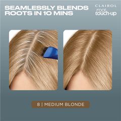Thuốc nhuộm tóc vĩnh viễn Clairol Nice N Easy Root Touch Up Medium Blonde
