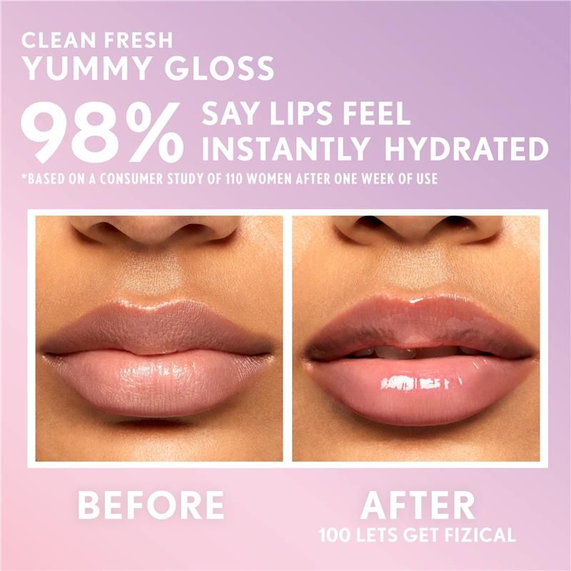 Son bóng Covergirl Clean Fresh Yummy Gloss #100 Hãy cùng nhau tỏa sáng