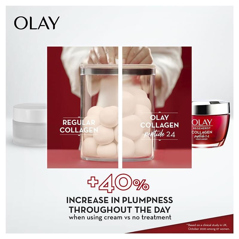 Kem dưỡng ẩm Olay Regenerist Collagen Peptide24 Face Cream 50g