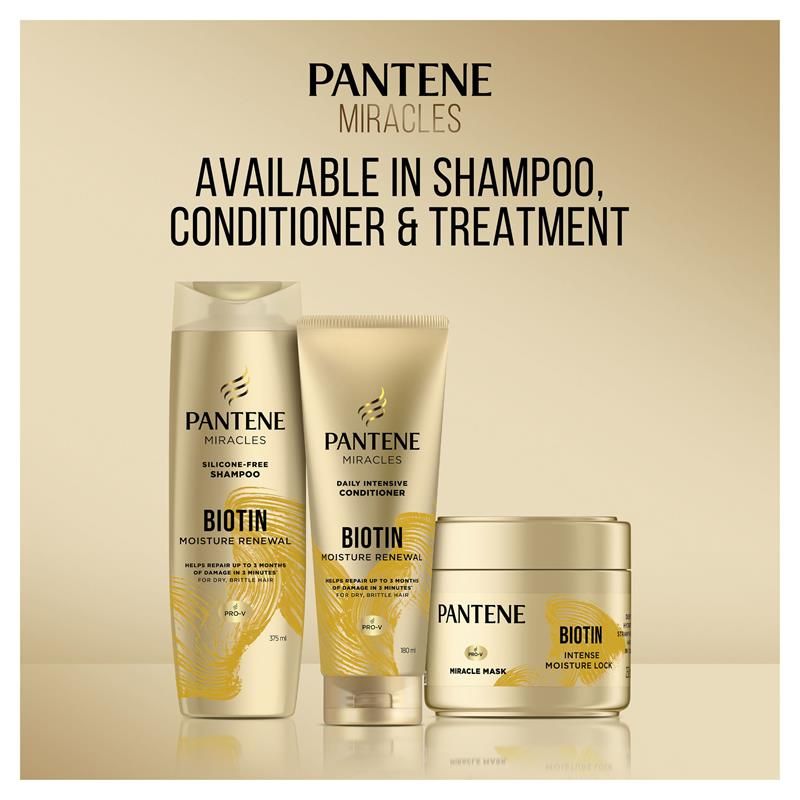 Dầu xả Pantene 3 Minute Miracle Daily Moisture Renewal 180ml