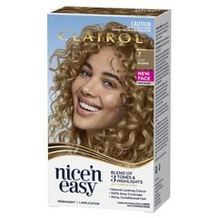 Thuốc nhuộm tóc vĩnh viễn màu vàng sẫm tự nhiên Clairol Nice N Easy 7