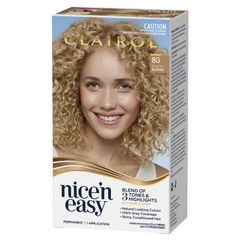 Thuốc nhuộm tóc vĩnh viễn Clairol Nice N Easy 8G Natural Golden Blonde