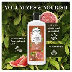Dầu gội Herbal Essences Bio Renew Naked Volume Grapefruit Mosa Mint 400ml