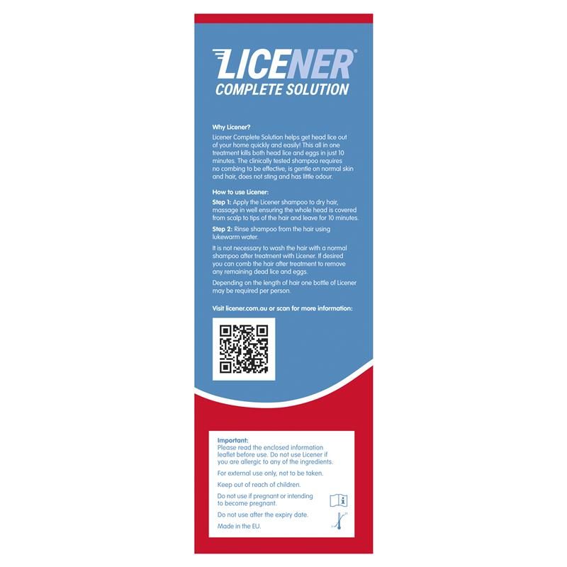 Thuốc trị chấy đơn Licener 100ml