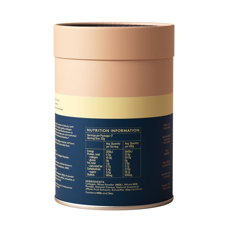 Kem Dưỡng Da Collagen Dose & Co Hương Vani 340g