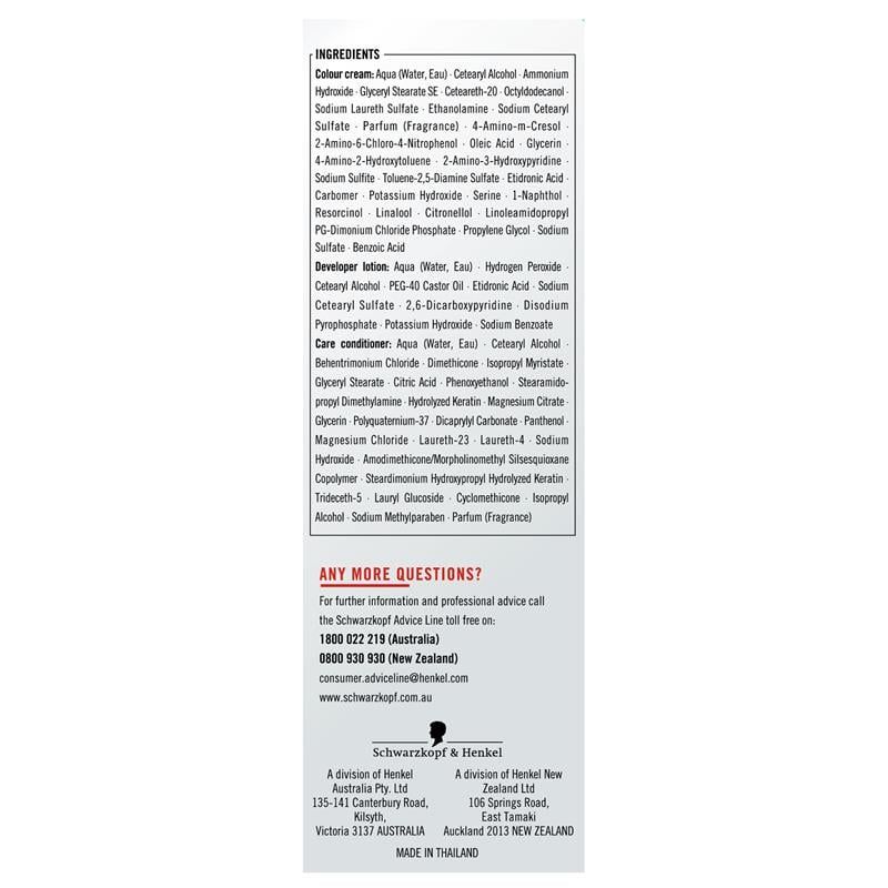 Schwarzkopf Live Colour Permanent 7.77 Đồng nguyên chất