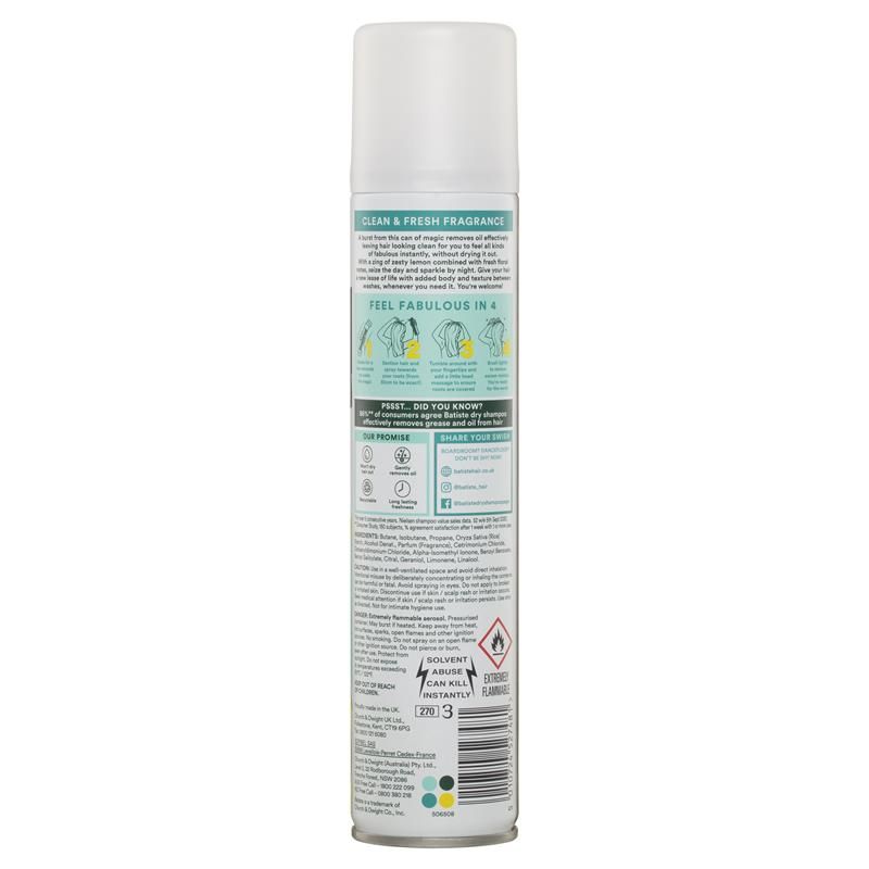 Dầu Gội Khô Batiste Original 200ml