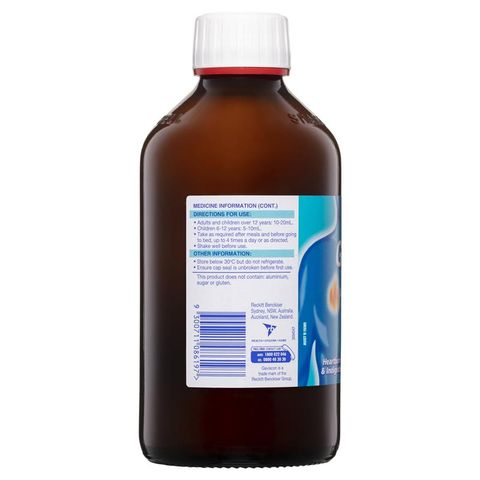 Gaviscon Core Aniseed Liquid Giảm ợ nóng & Khó tiêu 600ml