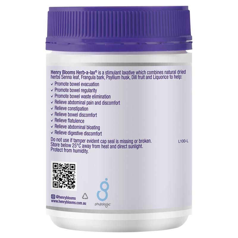 Thảo dược hỗn hợp Henry Blooms Herb-a-Lax 200g