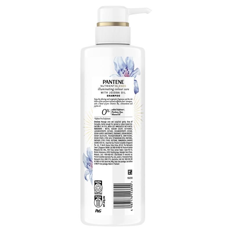 Dầu gội Pantene Nutrient Blends Colour Care 500ml