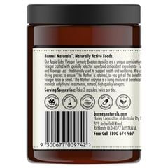 Giấm táo Barnes Naturals với The Mother Turmeric Boost 120 viên nang