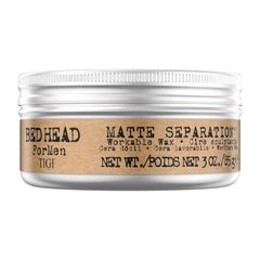 Tigi Bed Head For Men Matt Seperation Workable Wax 85g