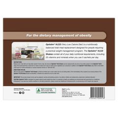 Optislim VLCD Meal Replacement Shake Chocolate 21x43g Gói