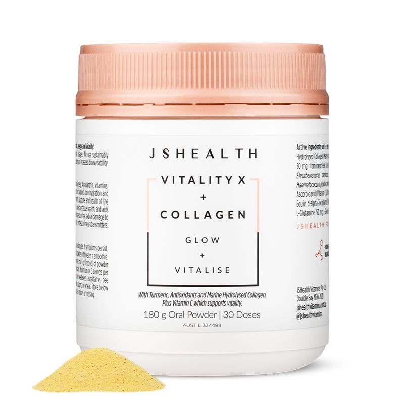 JSHEALTH Vitality X + Collagen 180g