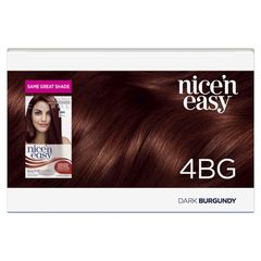 Thuốc nhuộm tóc vĩnh viễn Clairol Nice N Easy 4BG Burgundy