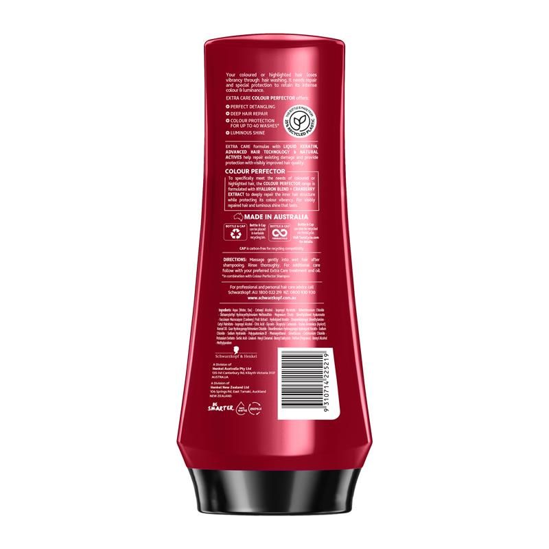 Dầu xả bảo vệ màu nhuộm Schwarzkopf Extra Care Colour Perfector 400ml