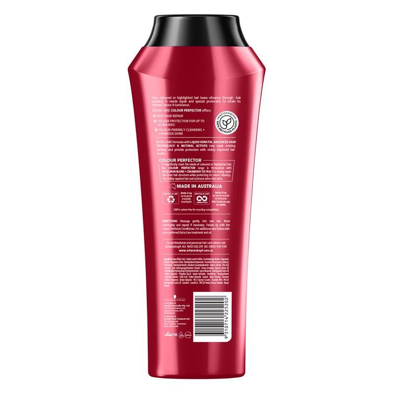 Dầu gội bảo vệ màu nhuộm Schwarzkopf Extra Care Colour Perfector 400ml