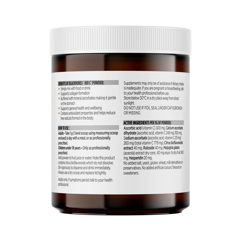 Bột Bio C Blackmores 125G