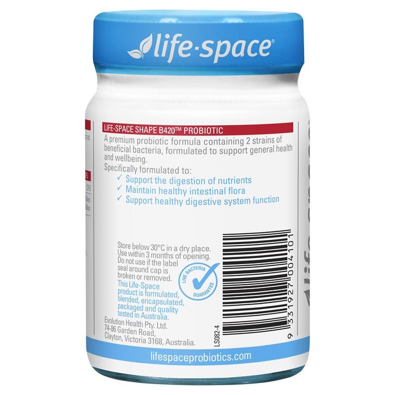 Viên uống bổ sung lợi khuẩn Life-Space Shape B420 Probiotic 60 viên