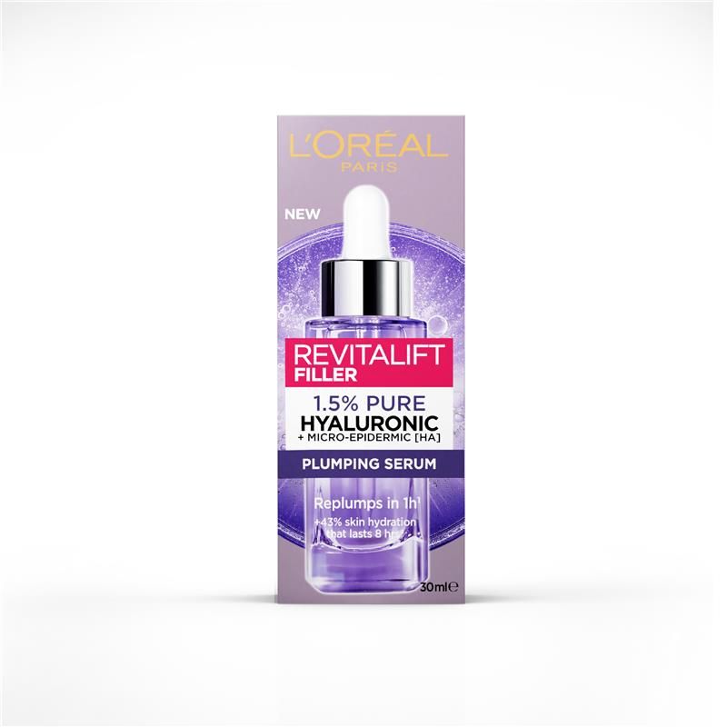 Huyết thanh chống nhăn L'Oreal Paris Revitalift Filler Hyaluronic Acid 30ml
