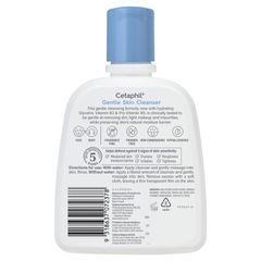 Sữa rửa mặt dịu nhẹ Cetaphil Gentle Skin Cleanser cho mặt và body 125mL