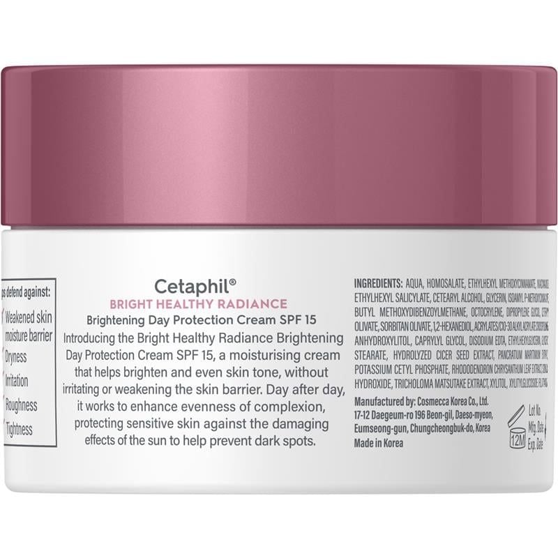 Kem dưỡng da ban ngày Cetaphil Bright Healthy Radiance Brightening Day Protective Cream SPF15 50g