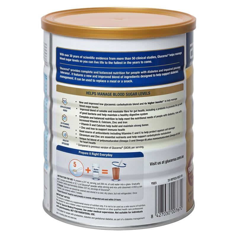 Sôcôla Glucerna 850g