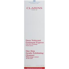 Sữa rửa mặt tẩy tế bào chết nhẹ nhàng Clarins One Step với chiết xuất cam 125ml