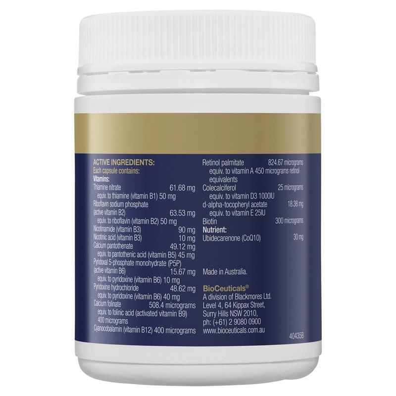 Bioceuticals Mega B Q10 120 Viên nang